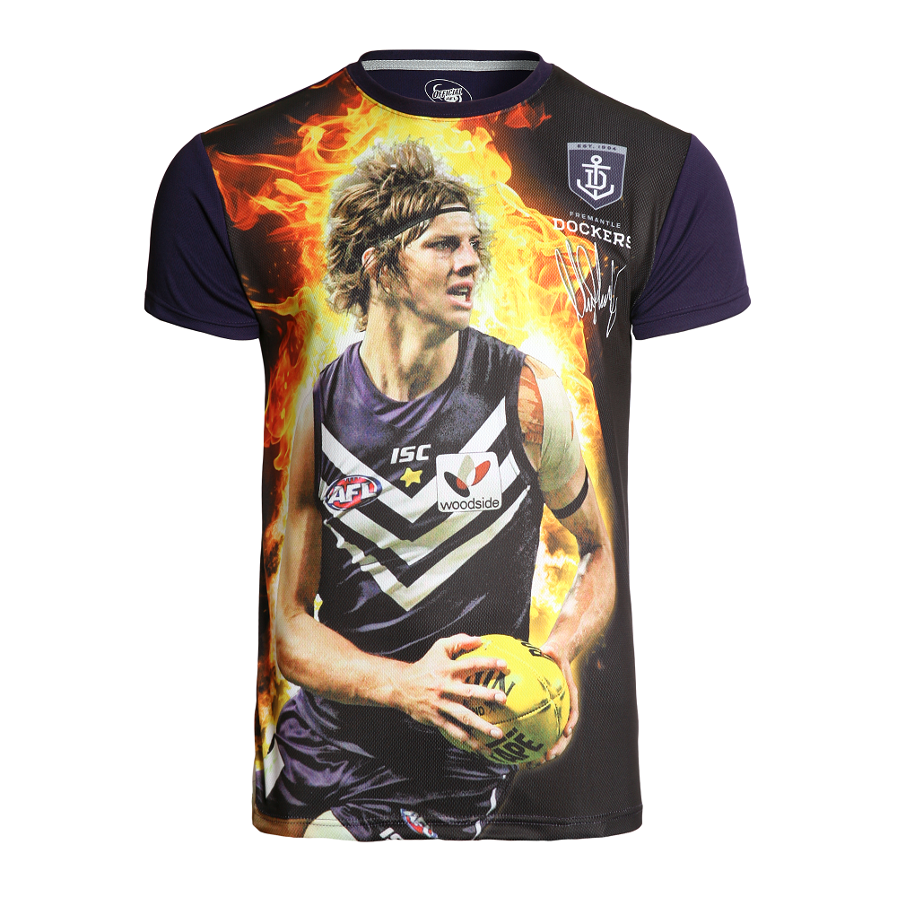Fremantle Youth Player Tee Nat Fyfe eBay