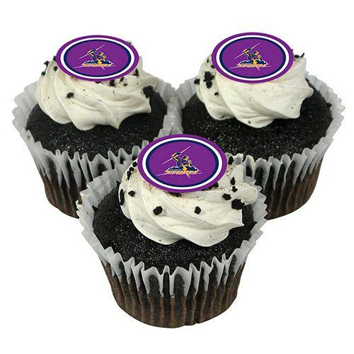 NEW Official Melbourne Storm Edible Cupcake Toppers eBay