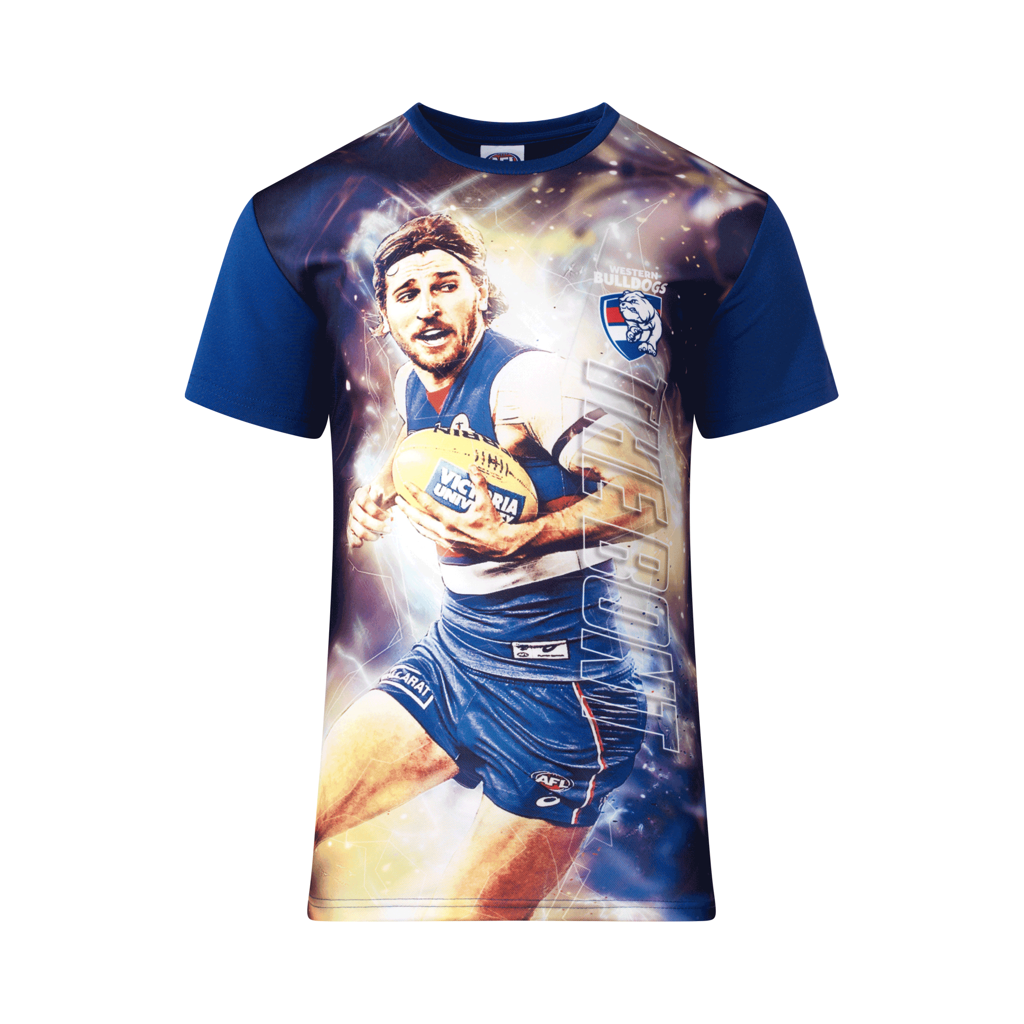 Marcus Bontempelli NEW Official Western Bulldogs  Mens Player Tee 