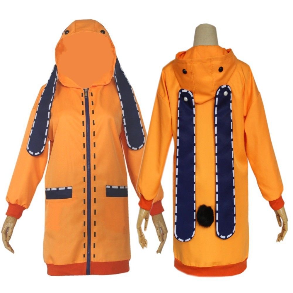 Kakegurui Runa Yomozuki Hoodie Jacket Costume Kids Size - Picture 2 of 3
