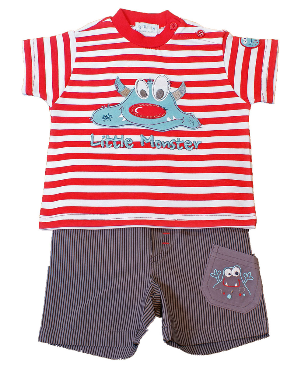 baby boy shorts and top set