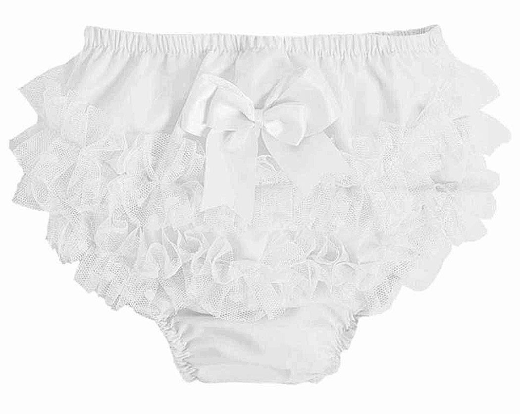 Gorgeous Baby Girl Tutu Frilly Pants Satin Bow/Knickers Super Soft/ONE SUPPLIED