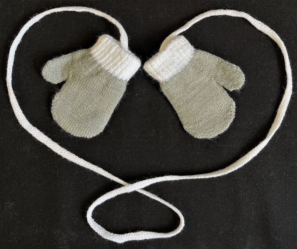 Baby String Mitts Mittens Girl Boy Unisex Knitted eBay