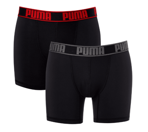 Mens Puma Active Boxer Shorts - 2 Pack 