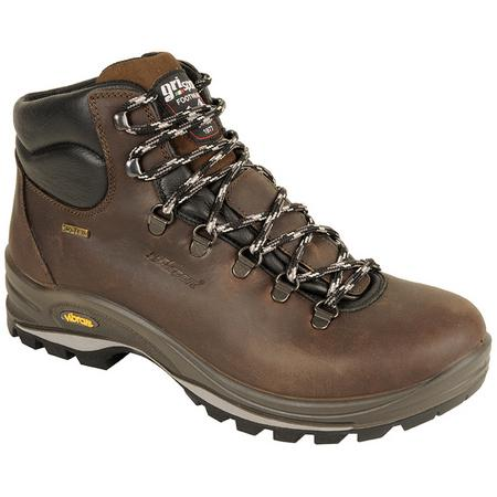LEATHER WALKING BOOTS Grisport Fuse Vibram Sole Waterproof Made in ...