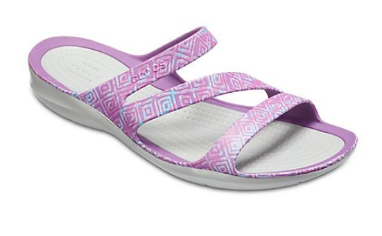 crocs swiftwater graphic sandal