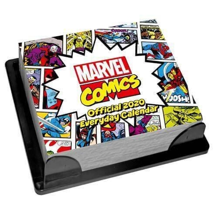 Marvel Comics Desk Block 2020 Calendar Page-A-Day Brand New Avengers