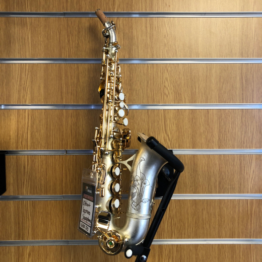 Preowned Elkhart 300 Series Silver Curved Soprano Sax (6044) eBay