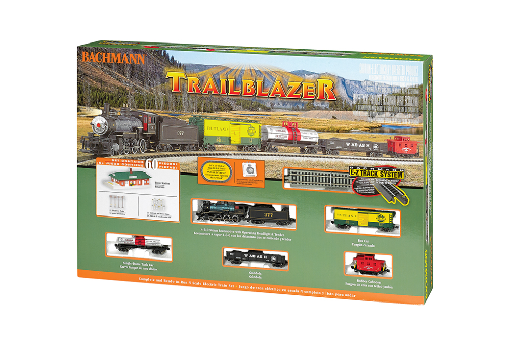 Bachmann 24024 Trailblazer Train Set N Gauge eBay