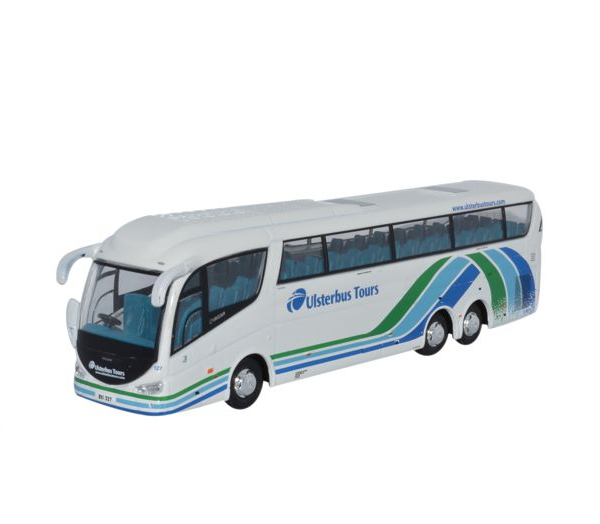 BNIB OO GAUGE OXFORD DIECAST 1:76 76IRZ003 SCANIA IRIZAR PB ULSTERBUS BUS
