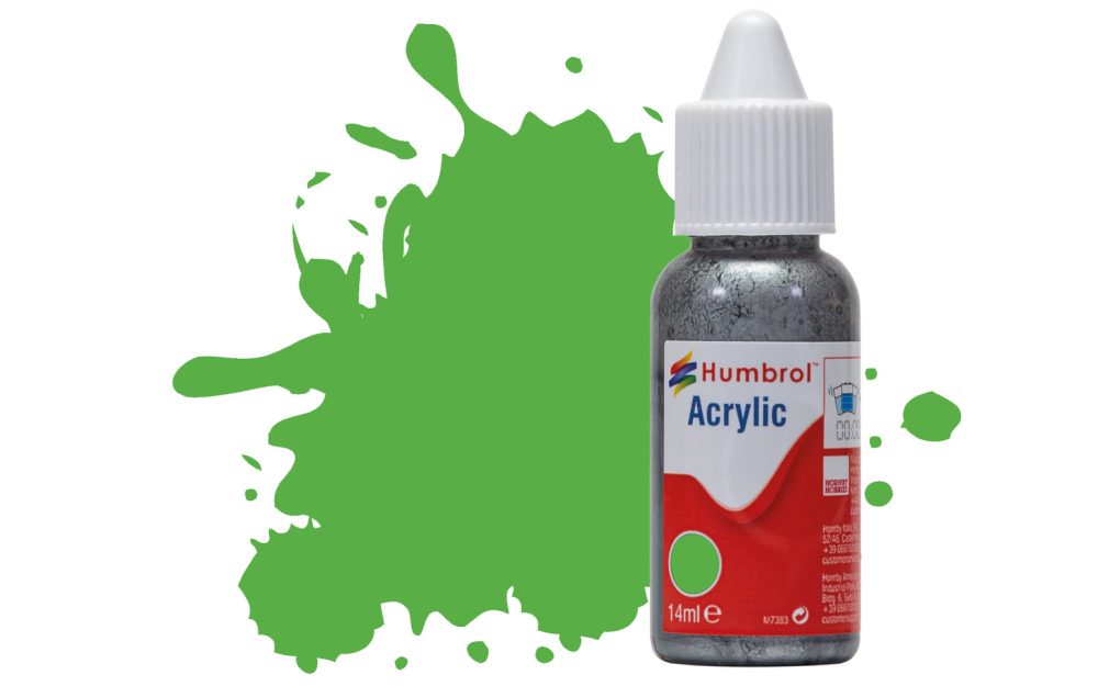 Humbrol Acrylic Model Paint 14ml Dropper Bottle Matt-Satin-Gloss