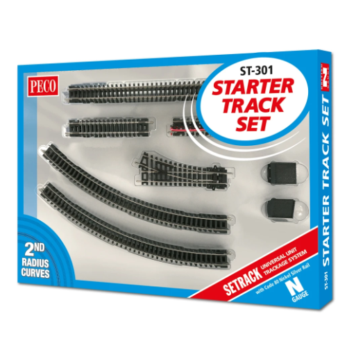 Peco Setrack Starter Track Set for Model Railways - Picture 5 of 6