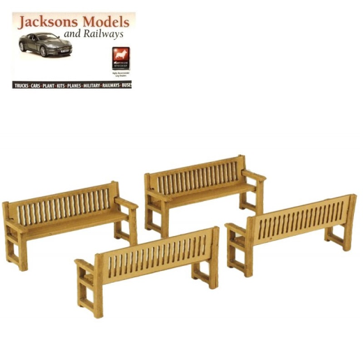 Metcalfe Po503 Park Benches X2 Laser Cut Mini Kit Oo Ho Gauge