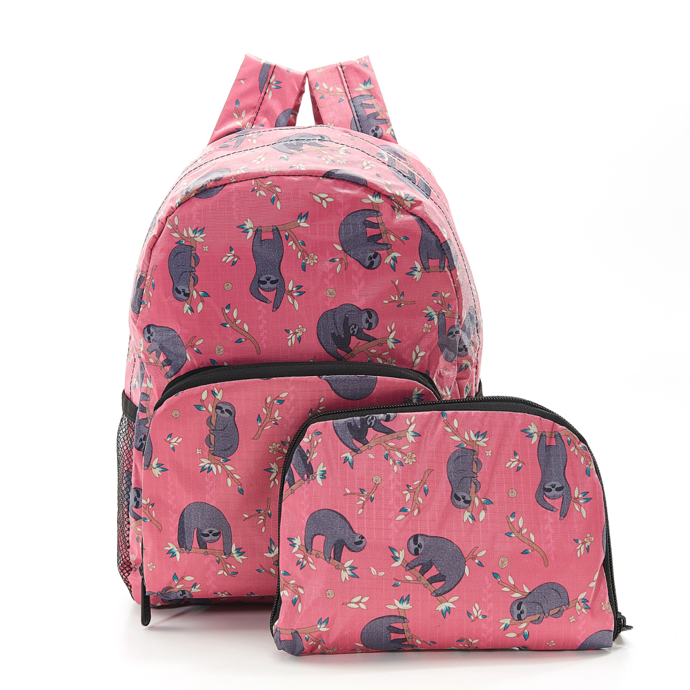 eco chic foldable mini backpack