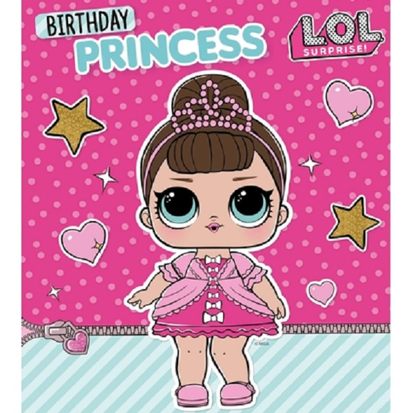 Download LOL Surprise Birthday Princess Card | eBay