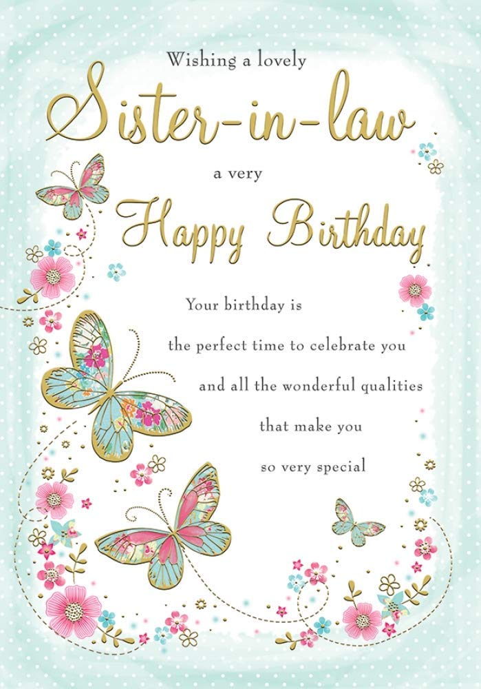 For a wonderful friend on your birthday butterflies birthday card lovely verse
