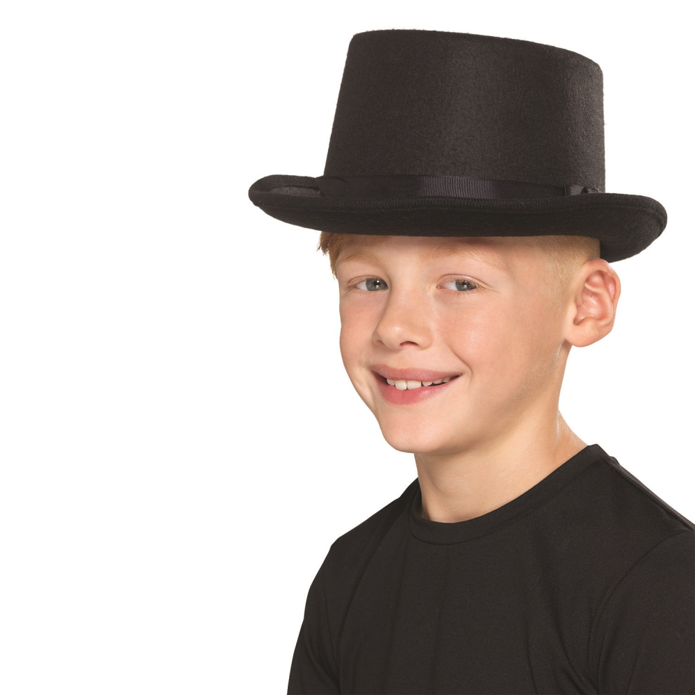 childrens black top hat