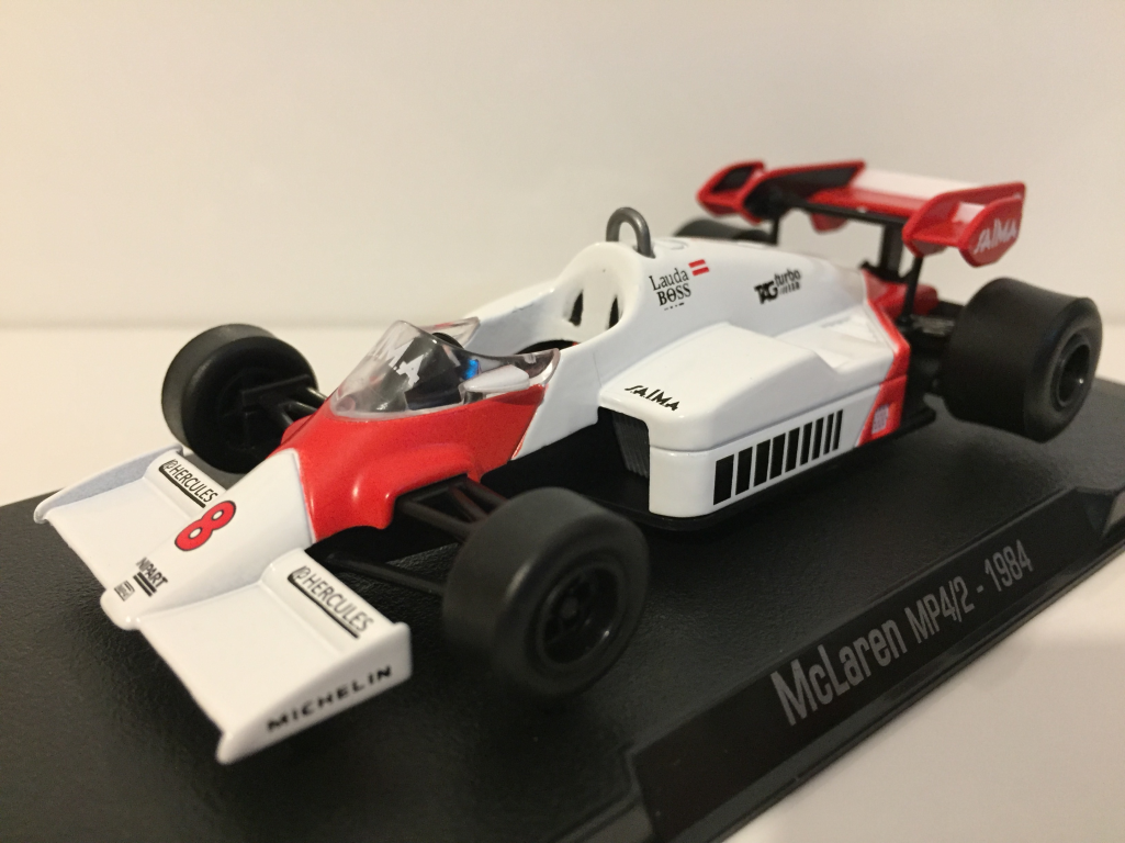 Mclaren Mp4 2 1984 No 8 Niki Lauda Legends Of F1 Collection Ebay