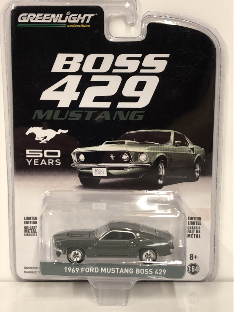 greenlight 1969 ford mustang boss 429