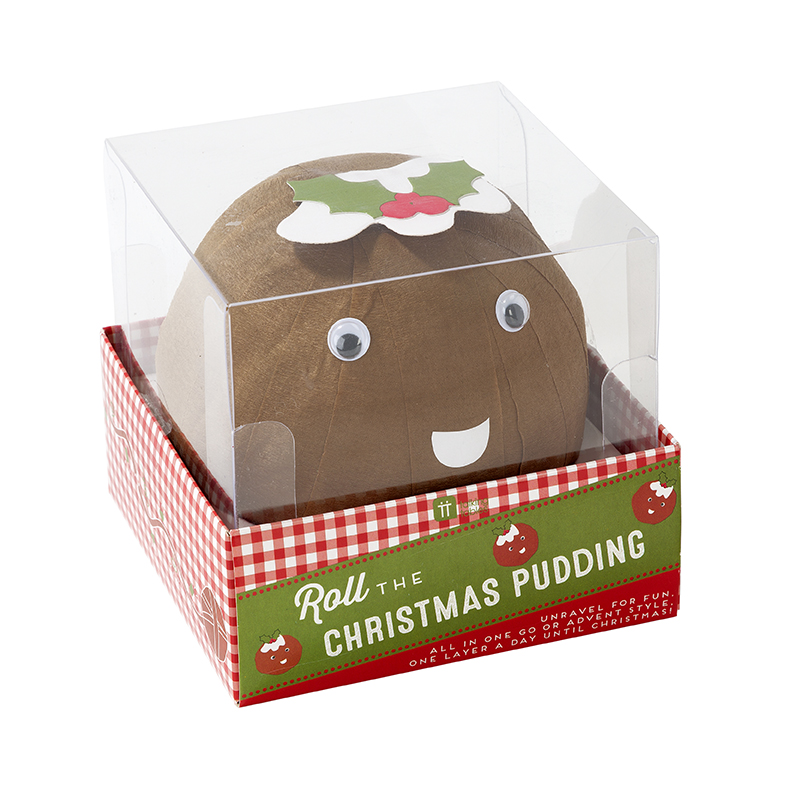 Roll The Christmas Pudding Fun Kids Game Pass The Parcel OR Cute Advent