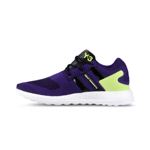 Y-3 Pure Boost ZG Knit Trainers Purple 